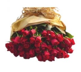 48 Red Rose Gift Wrap